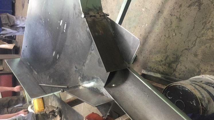 Proceso de soldadura industrial